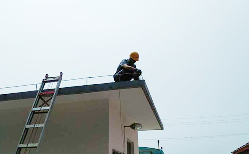 民用建筑天面工程-防雷检测图片
